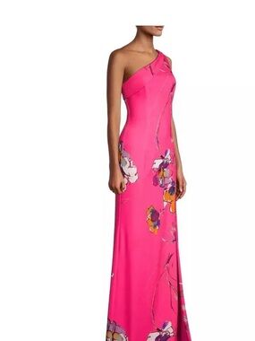 Black Halo one shoulder gown, NWT Sz 14